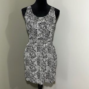 Mossimo Women’s Summer Tank Dress with Back Cutout and Pockets